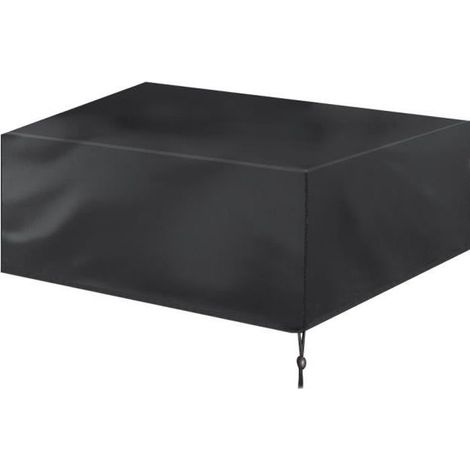BORLAI®210D Housse Pour Mobilier De Jardin Étanche Bâche 270x180x89cm Couverture Housse De Protection Meuble Table Salons De Jardin (1/4)