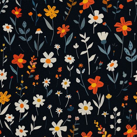 Tela decorativa para exteriores Oxford - Motiv Blumen I DX5614 (1/5)