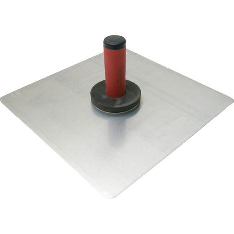 Marshalltown M6D Aluminium Plasterer's Hawk with DuraSoft Handle – 14 x 14 inches (350 x 350mm) Professional Taping and Finishing Tool