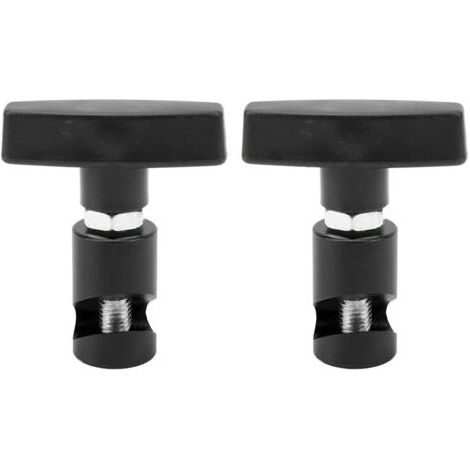 Pince de Support de levage de capot, 2 pièces, Support de jambe de force de hayon de voiture, outil de retenue pour hayon et coffre noir (1/4)