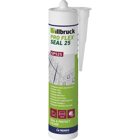 ILLBRUCK SP525 Hochbaufugen Dichtstoff 310ml, weiß