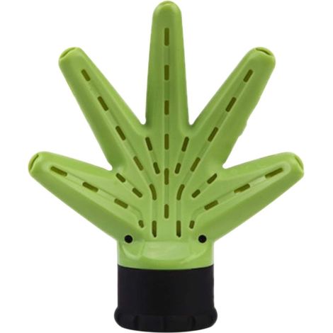 Diffuseur Sèche-Cheveux - Diamètre Intérieur 5.5 cm - Pour Cheveux Bouclés ou Ondulés Naturels - Compatible avec la Plupart des Sèche-Cheveux - 1 Pièce (1/5)