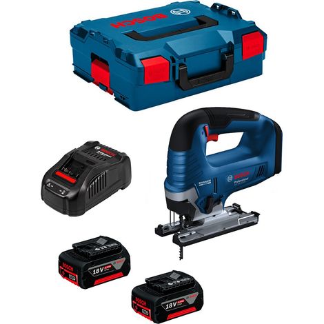 Stichsäge BOSCH GST 18V-125 B (2 x 5,0 Ah + GAL1880CV + L-Boxx 136) (1/4)