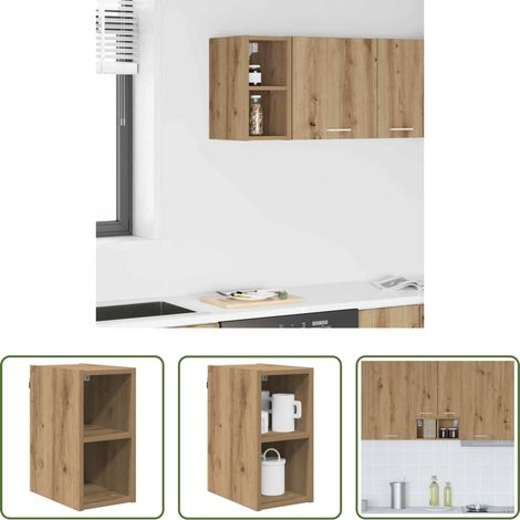 Holzwerkstoff - Hängeschrank Artisan-Eiche 20 x 29,5 x 40 cm Holzwerkstoff (1/5)