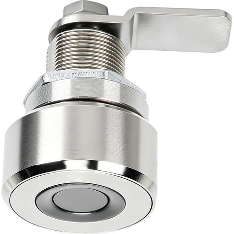 Verrou de tiroir à empreintes digitales T22FB, serrure biométrique sans clé en alliage de zinc avec chargement USB pour tiroir, boîte sécurisée (1/5)
