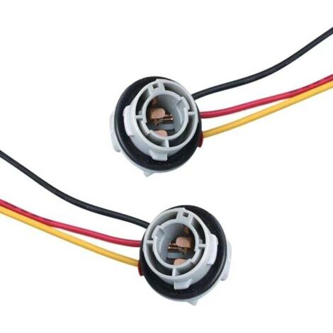 BUNTHAUS PA Deux supports de clignotants à LED à 180 degrés pour voitures, feux de freinage et feux arrière  accessoire universel pour la plupart des voitures (gris). (1/4)