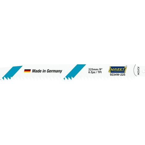 Hazet 9234W-225/5 SET de lames de scie sabre Longueur lame de scie 150 mm 5 pc(s) (1/2)
