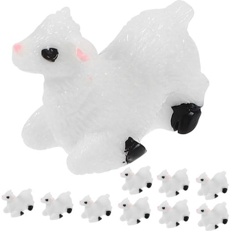 Kunstharz Cartoon Tierfigur Niedliche Tierstatue Zarte