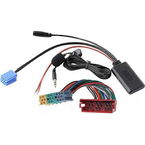 Bluetooth-Audio-Mikrofon-Freisprechadapter für Autoradios (ISO 8-Pin) für Gamma 5 MFD, Sharan, Lupo-Polo 6N2 und 9N (1/4)
