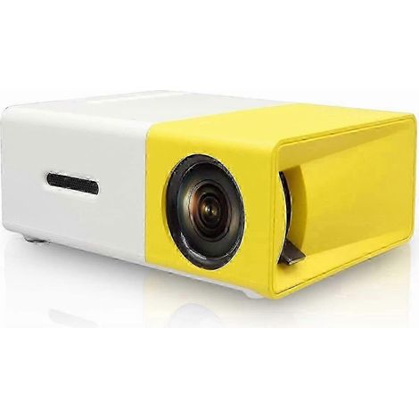 Mini projecteur, projecteur LED portable, compatible 1080p, cadeau de Noël, projecteur de poche compatible avec Arc/USB/iOS/Android/films/jeux. (1/5)