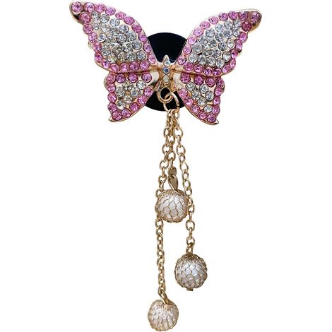 Lot de 2 diffuseurs d’air pour voiture avec clips de ventilation et pendentifs décoratifs cristal (1/2)