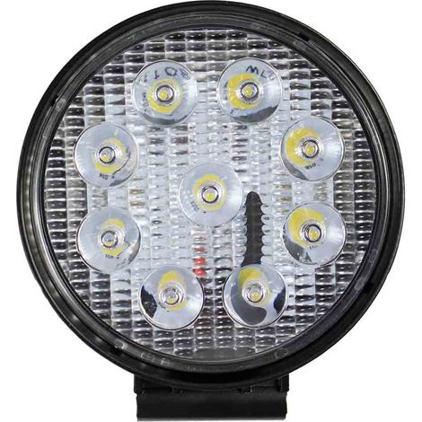 Faro led per auto fuoristrada barca camion 27 watt luce bianca illuminazione (1/2)