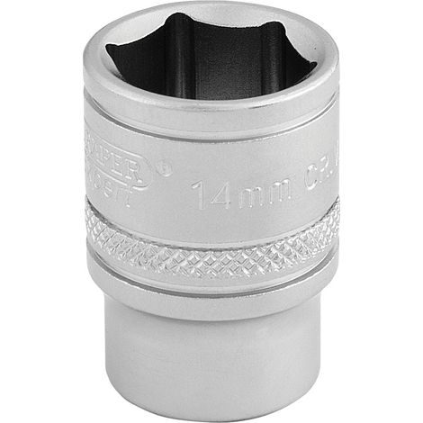 Draper Expert 16540 3/8 Inch Drive 6-Point Metric Socket (14mm) (1/5)