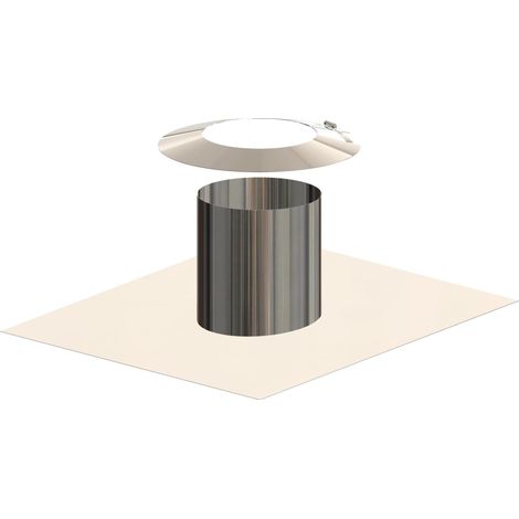 Atec coller plat pour toit plat 0 - 5, y compris le couvre-temps DN 125/190