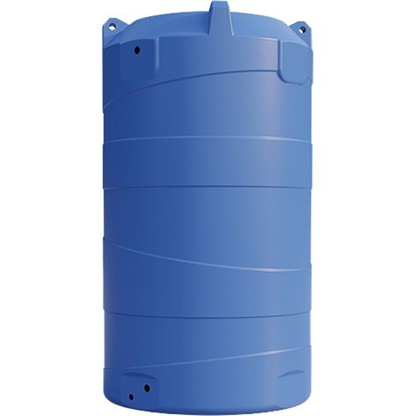 Serbatoio verticale da esterno 500 litri polietilene per acque potabili rototec vertigo vn500