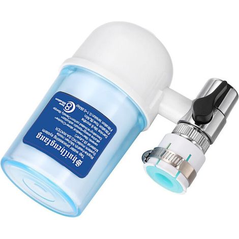 Water Cleaning Water Filter for Filtering Impurities from Kitchen Faucet Drinking Water Faucet Water Filter Faucet Purifier + 3 Connectors Household Garden Faucet Filter Accessories 6L (1/5)