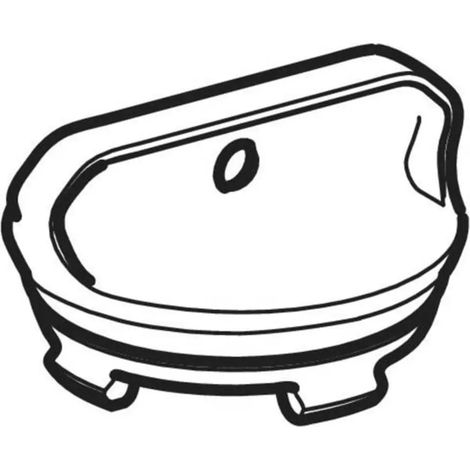 Geberit GE Tapón para Geberit AquaClean Tuma, 243532FQ1