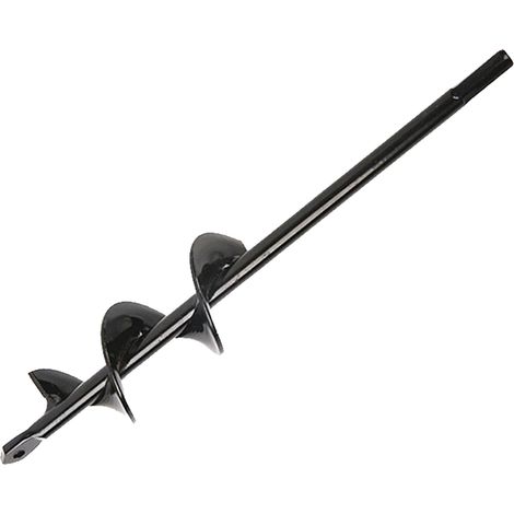 Bohrer-Set – Stahlbohrer – 9 Größen (4 x 22 cm, 8 x 45 cm usw.) – 1-teiliges Set – Schwarz (1/5)