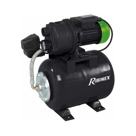 Ribiland – Pompe surpresseur 19L 600W – Pression max 3 bars – Auto-amorçante pour arrosage efficace – Corps en fonte d'aluminium - prs19jet61 (1/8)