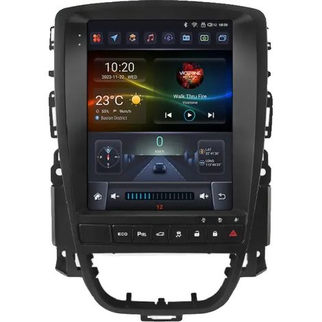 Autoradio, Smartphone-Kompatibilität, Navigationssystem, Kompatibel mit Opel Astra J / Buick Verano 2009 - 2015, S8 (8Kern 8G 128G)