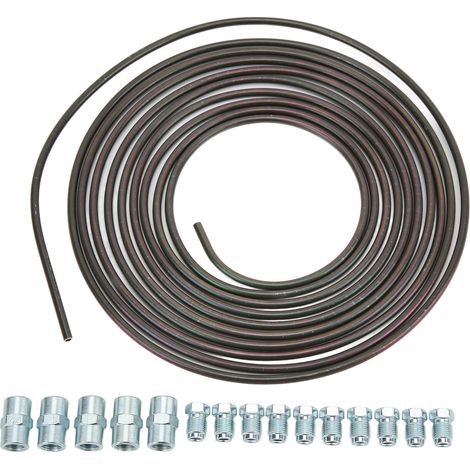 Kit Ligne de Frein 5m/16,4ft Épaisseur 0,028in/0,7mm Cuivre Nickelé pour Système Hydraulique de Freinage et Carburant (1/5)