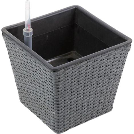 Vaso quadrato con dosatore, 26X26H24 cm (1/2)