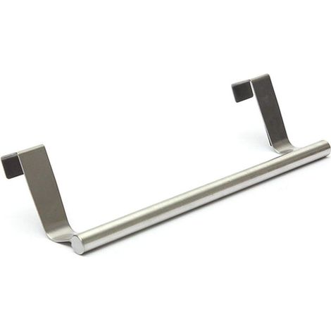 NALOOKAMIC Porte-serviettes de salle de bain Accessoires en acier inoxydable Porte-serviettes Support mural multifonctionnel Porte-serviettes simple (1/3)