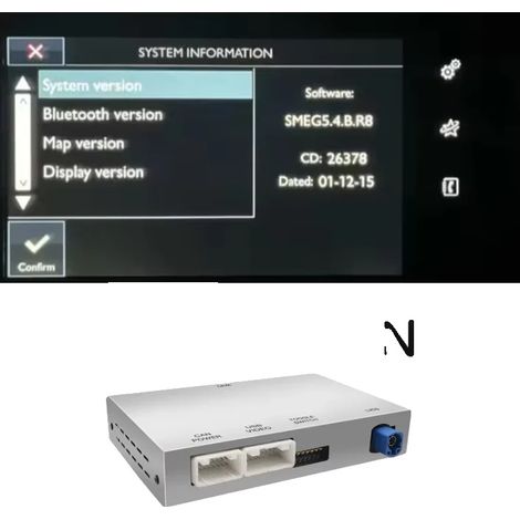 Adaptador inalámbrico CarPlay, compatible con Android Auto, fácil instalación, SMEG (1/2)