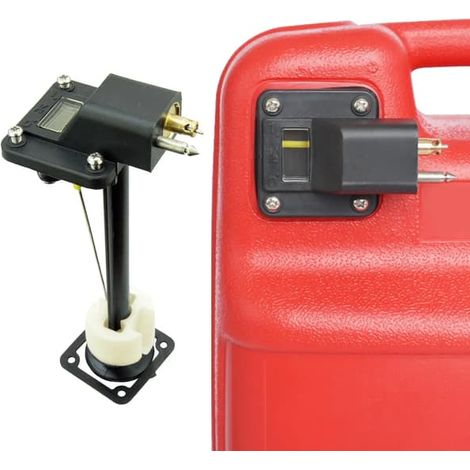 LYERCW - Réservoir de carburant avec jauge à flotteur pour moteur hors-bord, ensemble durable, compatible avec les pièces Yamaha.