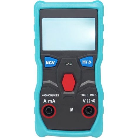 Multímetro digital inteligente ZOYI ZT-S1: Multímetro capacitivo totalmente automático con amperímetro, retroiluminación/linterna y capacidad para medir hasta 4000 lecturas RMS. Batería incluida. (1/5)