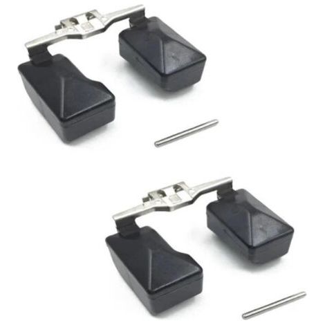 NALOOKAMIC Raccords de flotteur et de goupille pour carburateurs Keihin/Kawasaki, PJ34, PJ38, PWK33 et PWK41.