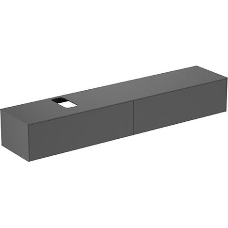 IDEAL STANDARD T4334Y2 Meuble-bas Conca, 2 tiroirs (1/2)