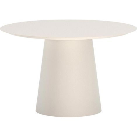 Table de Jardin Ronde "Lanzo" 120cm Beige