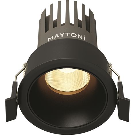 Spot encastrable LED 10W noir DIP Maytoni Technical