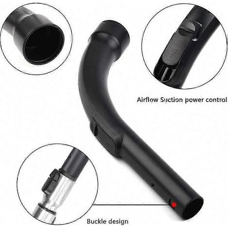 Poignée de rechange pour aspirateur Miele C1 C3 S2 S4 S500-700() (1/4)