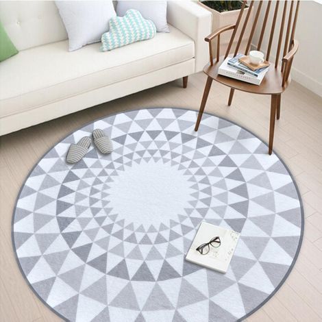 Tapis d'extérieur rond Ø60cm - indoor / outdoor-style 2 (1/3)