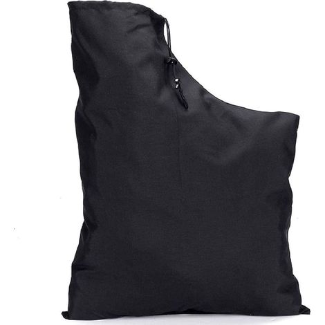 Sac souffleur de feuilles, sac aspirateur, sac de collecte de feuilles sous vide, sac aspirateur de feuilles avec fermeture éclair et cordon de serrage, Oxford imperméable (60 x 44 cm) (1/5)