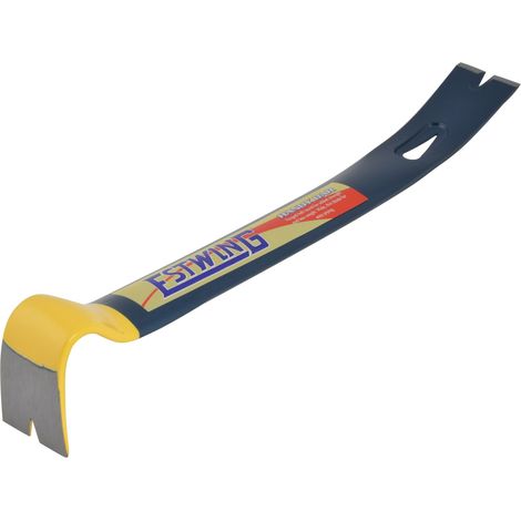 Estwing EHB/15 15-Inch (375mm) Forged Steel Handy Pry Bar for Heavy-Duty Demolition and Construction