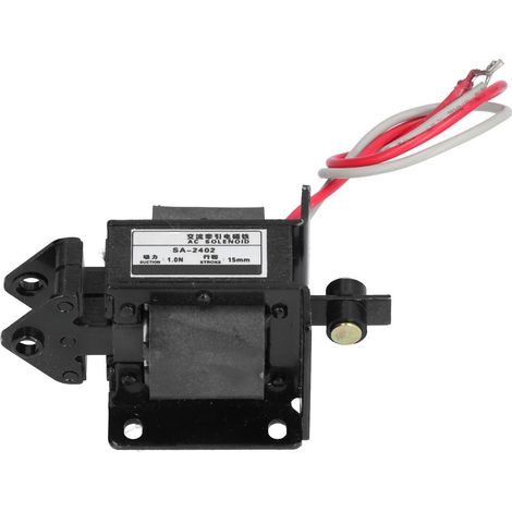 Électroaimant solénoïde BERM AC Traction Push Pull Aimant électrique AC220V SA‑2402