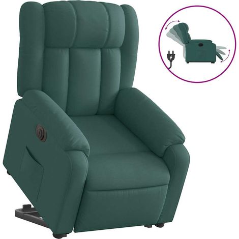Maison Exclusive - Relaxsessel mit Aufstehhilfe Elektrisch Dunkel