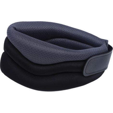 Orthèse cervicale de protection et de correction de posture pour le cou, soutien et soulagement des douleurs cervicales, grise, taille unique. (1/5)