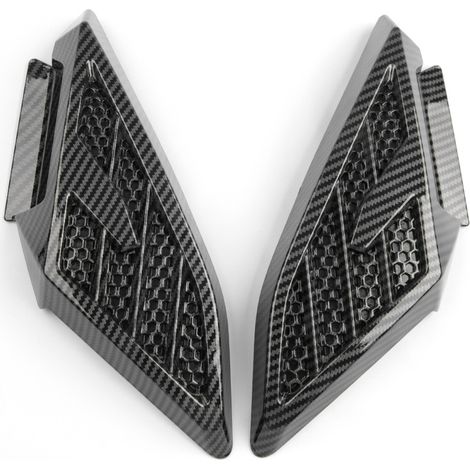 Suitable for Yamaha NMAX155 carbon fiber textured body shell, left and right side protectors, water transfer printed body shell, 20-23 mm, specially modified. (1/4)