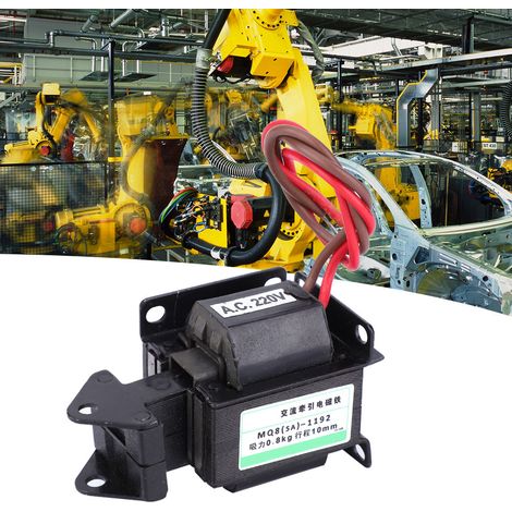 Aimant de traction AC Électroaimant haute qualité 220 V CA 7,9 N Course de 10 mm MQ8(SA)-1192 (1/5)
