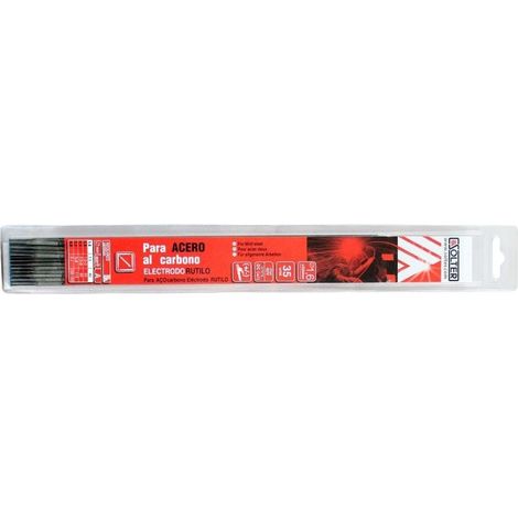 ELECTRODO RUTILO PARA ACERO AL CARBONO Ø2mm (BLISTER 35 unid.) SOLTER
