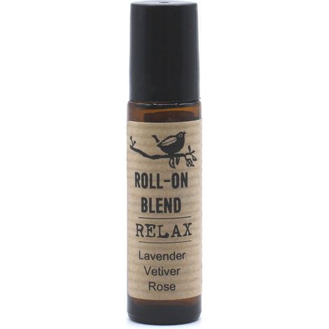 Mélange d'huiles essentielles à bille 10 ml - RELAX (1/4)