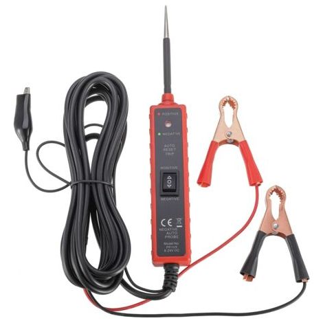 Kit de sonde de circuit d'alimentation,Testeur de fonctionnement pour voiture 6-24V, Avec lumière LED,Détecteur de Circuit,testeur de tension,testeur électrique de lumière de test de système