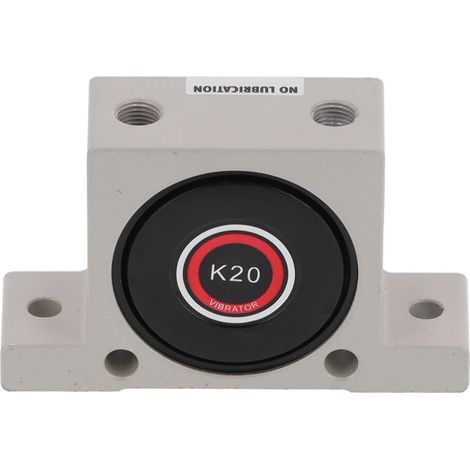 Vibrateur pneumatique réglable à pression d'air type bille en alliage d'aluminium pour équipement mécanique K20 (1/5)