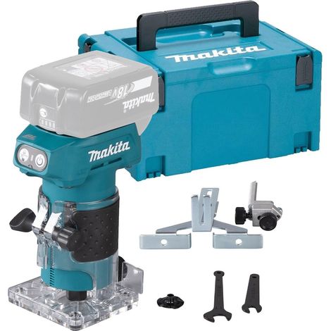 Makita DRT52Z 18V Cordless LXT Brushless Router Trimmer + Makpac