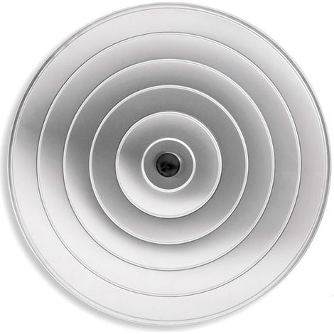 Couvercle en aluminium lisse ø28cm Vaello