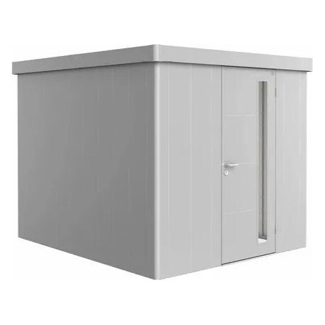 Casetta Neo 3B porta standard, argento metallico (1/5)